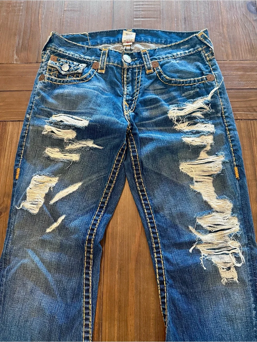 True Religion Joey Super T Jeans Flare Bootcut